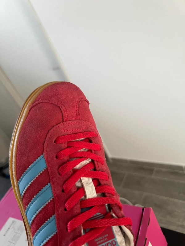 adidas gazelle rouge et bleu 2