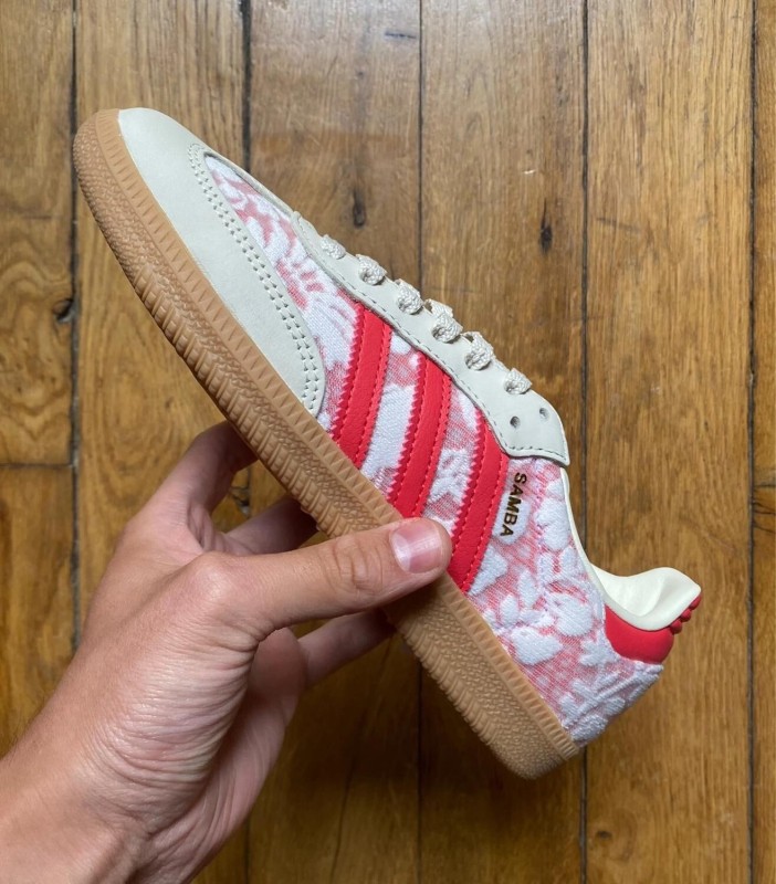 adidas samba og w liberty london better scarlet