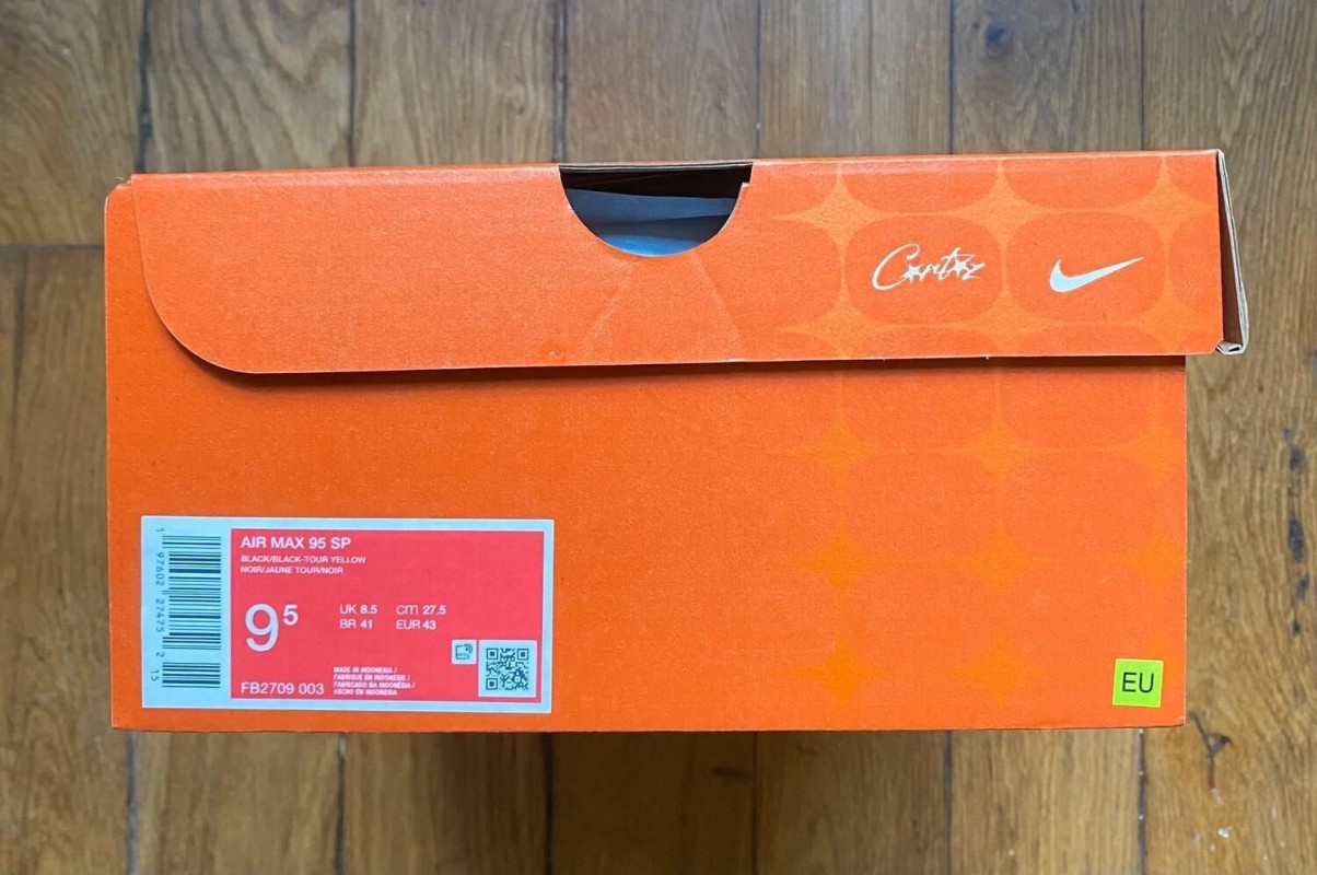 Nike air max 95 Corteiz honey black thunder yellow 2