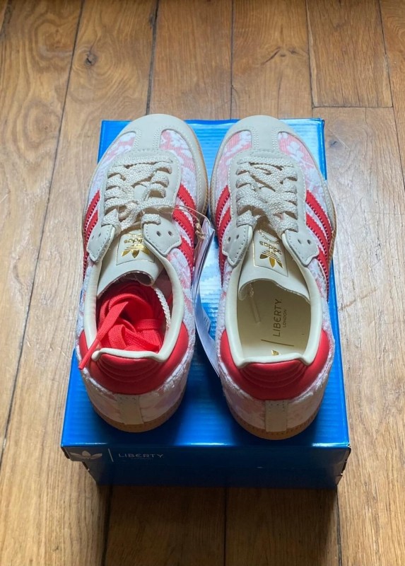 adidas samba og w liberty london better scarlet 2