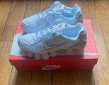Nike shox TL white metallic silver max orange blanche