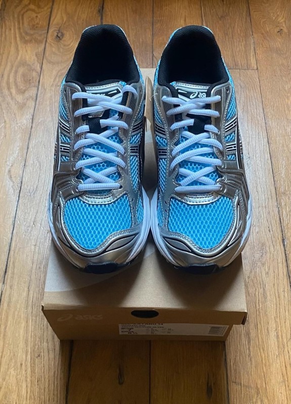 Asics gel kayano 14 arctic sky pure silver 2