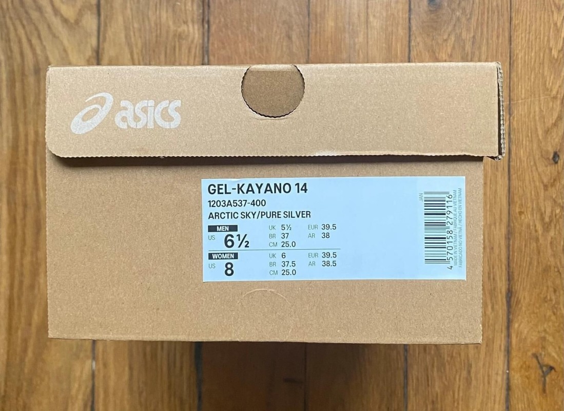 Asics Gel Kayano 14 arctic sky pure silver 2