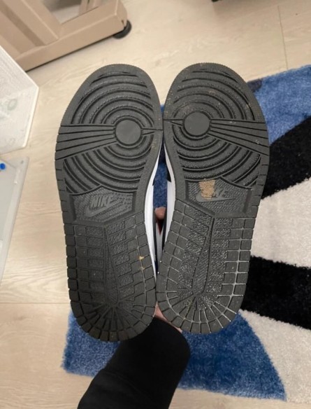 Jordan 1 Retro Smoke Grey Custom Taille 42 Comme neuve