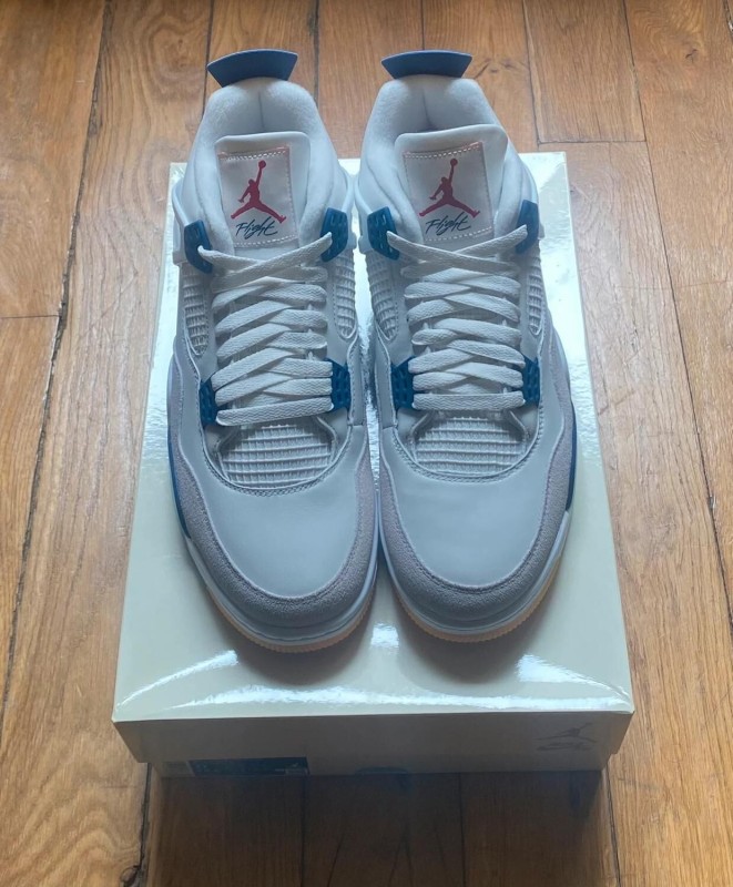 Jordan 4 retro sb navy 2