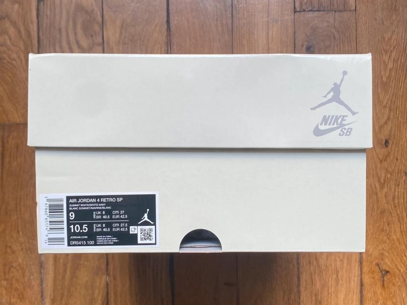 Jordan 4 retro sb navy