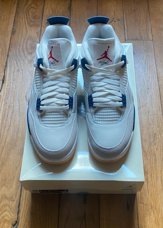 Jordan 4 retro sb navy 2