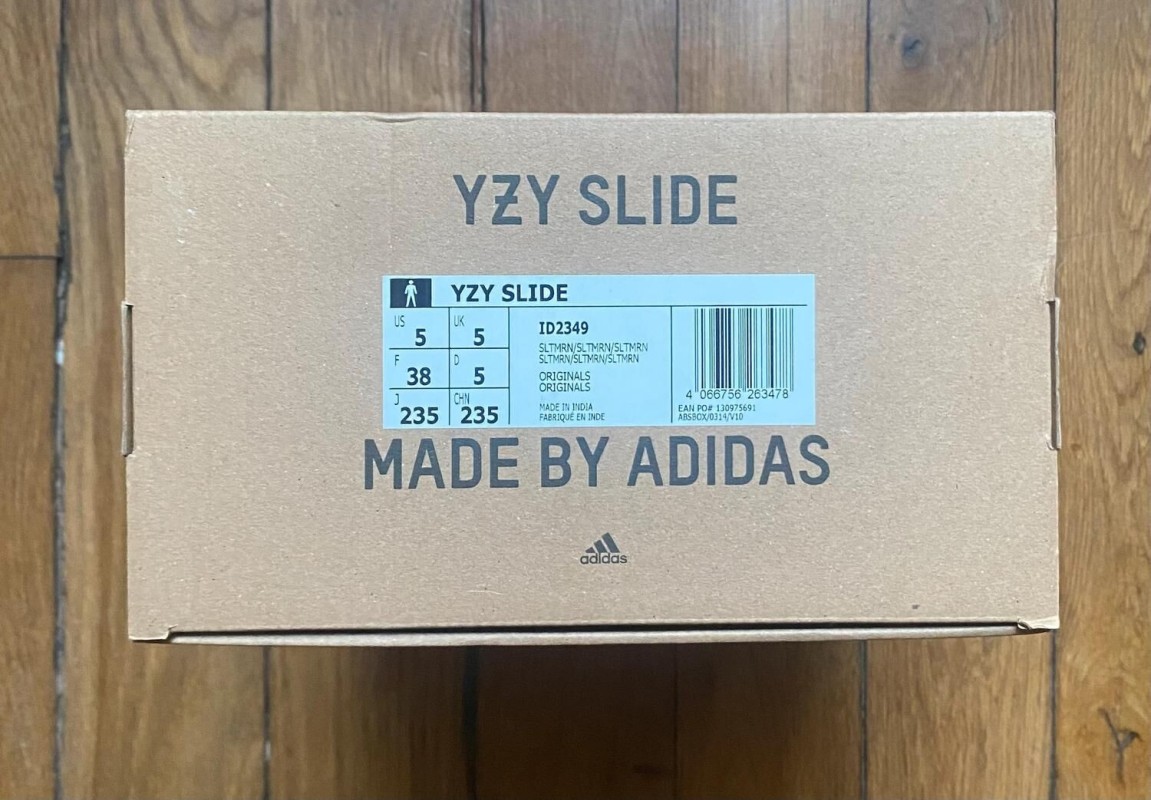 Adidas yeezy slide slate marine 2