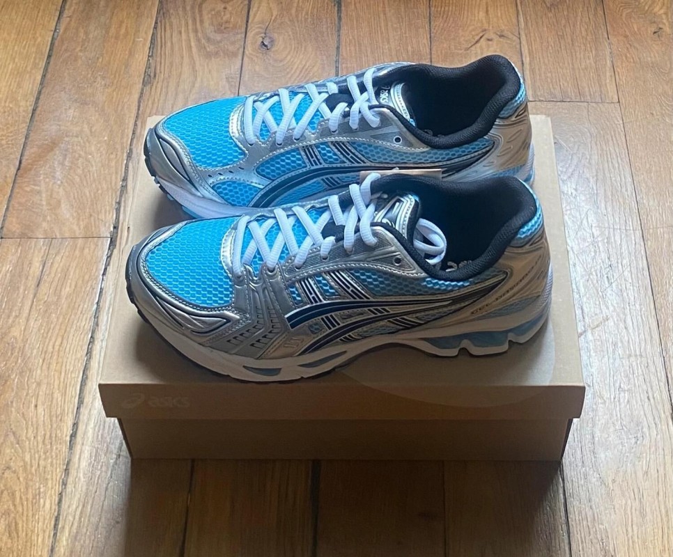 Asics gel kayano 14 arctic sky pure silver 2