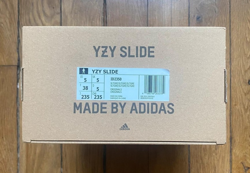 adidas yeezy slide slate grey