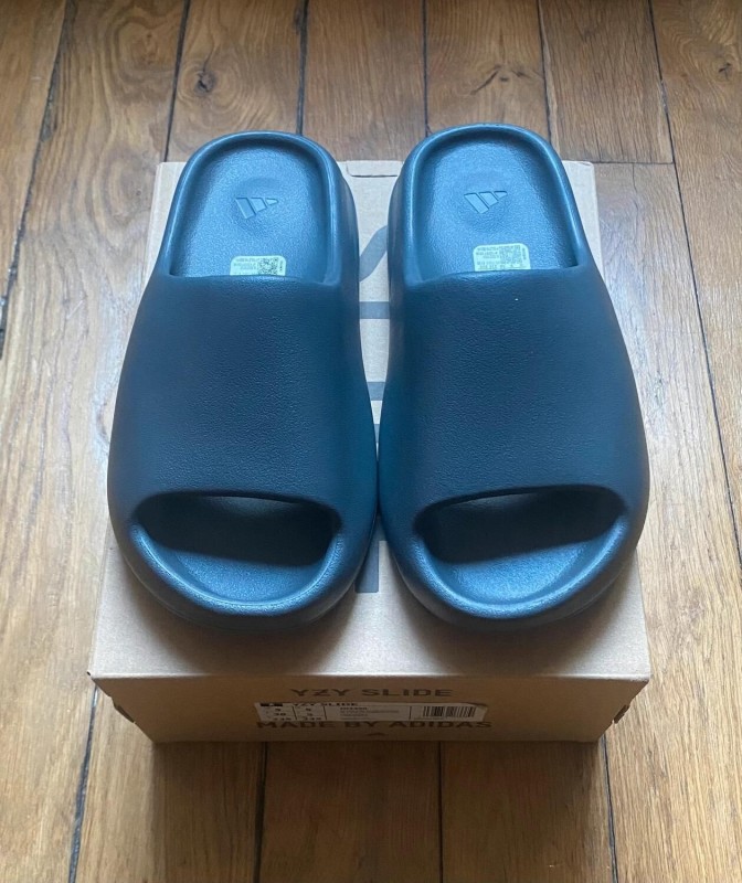 adidas yeezy slide slate grey 2