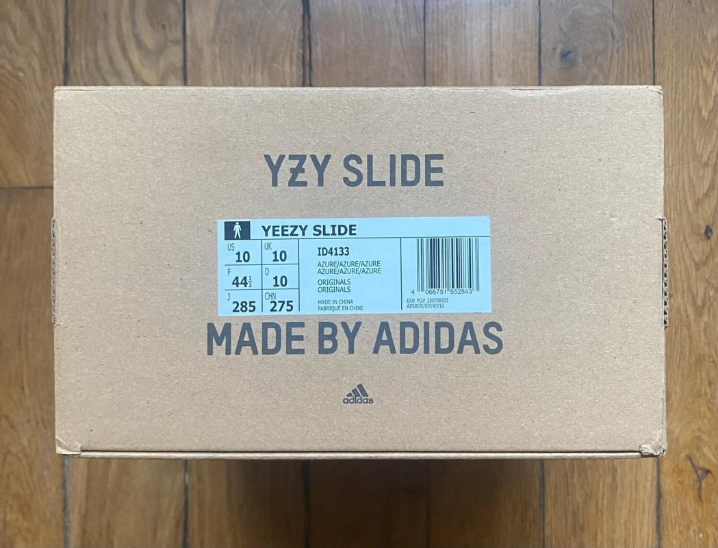 Adidas yeezy slide azure 2