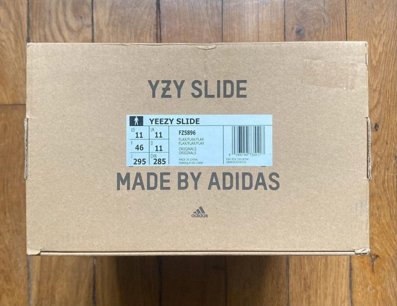 Adidas yeezy slide flax