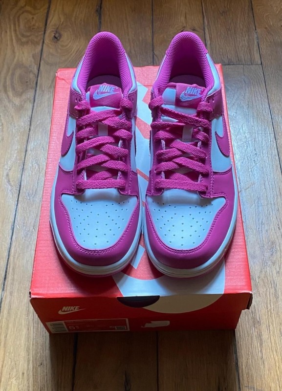 Nike dunk low active pink fuchsia 2