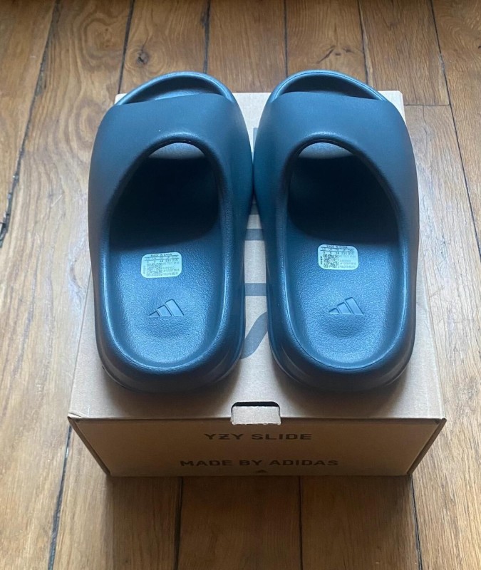 adidas yeezy slide slate grey 2