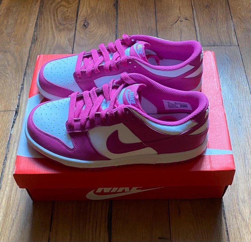 Nike dunk low active pink fuchsia 2