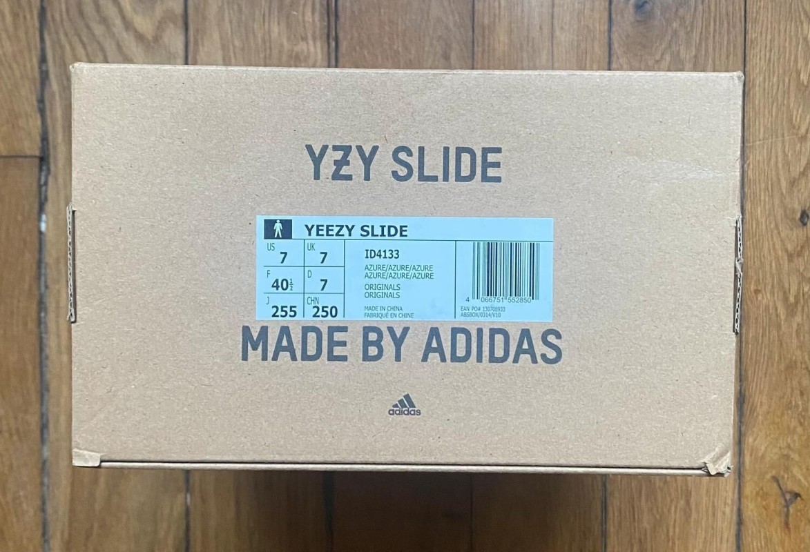Adidas yeezy slide azure 2