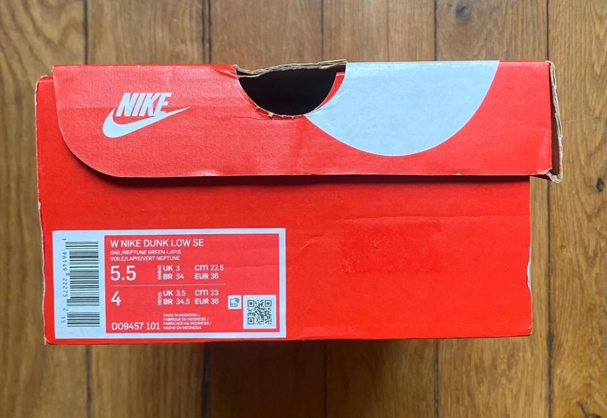 Nike dunk low SE 85 neptune green (w)