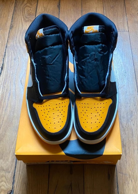 Jordan 1 high retro OG taxi yellow 555088-711 2