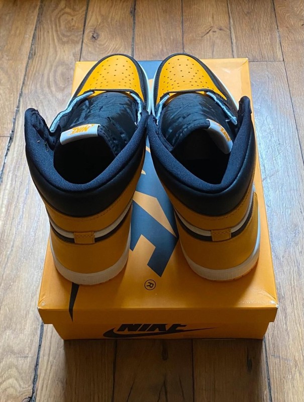 Jordan 1 high retro OG taxi yellow 555088-711 2