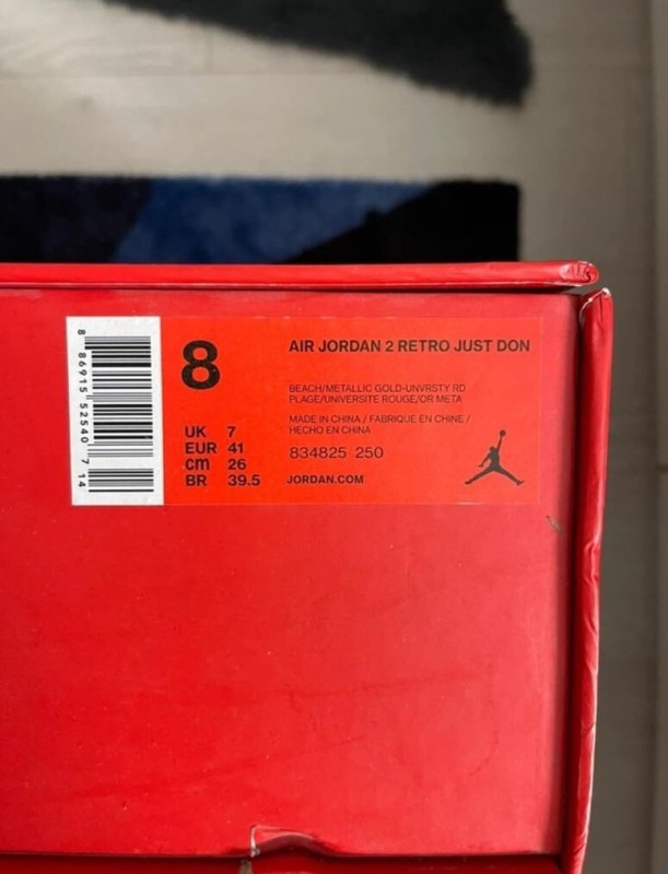 Jordan 2 Retro Just Don Beach Pack Taille 41 2