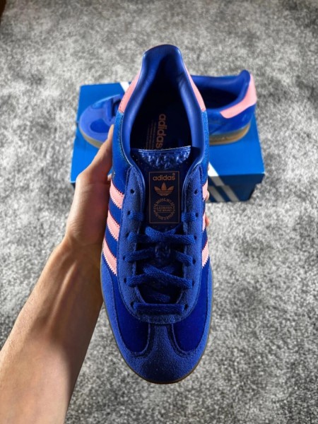 Adidas Gazelle Indoor Blue Semi Pink Spark - taille 38 2/3