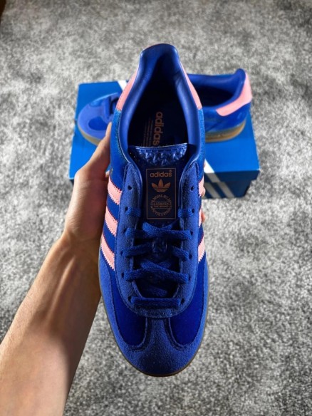 Adidas Gazelle Indoor Blue Semi Pink Spark - taille 38 2/3
