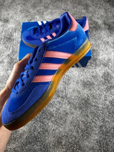 Adidas Gazelle Indoor Blue Semi Pink Spark - taille 38 2/3