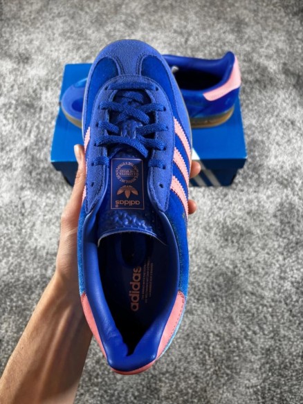 Adidas Gazelle Indoor Blue Semi Pink Spark - taille 38 2/3