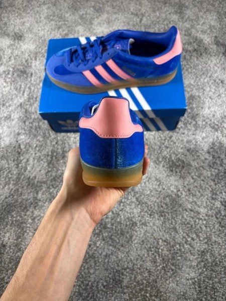 Adidas Gazelle Indoor Blue Semi Pink Spark - taille 38 2/3