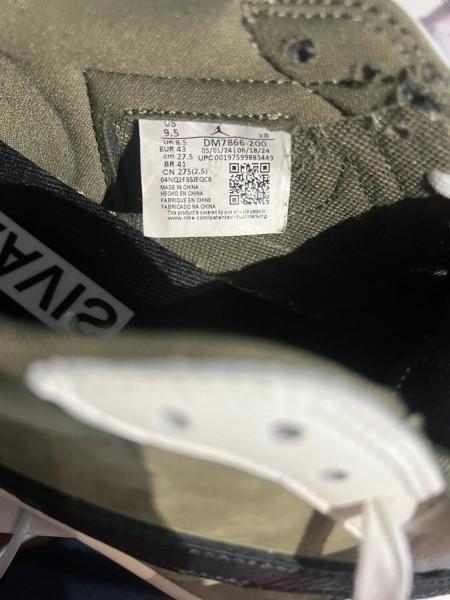 Nike Air Jordan 1 Travis Scott Medium Olive