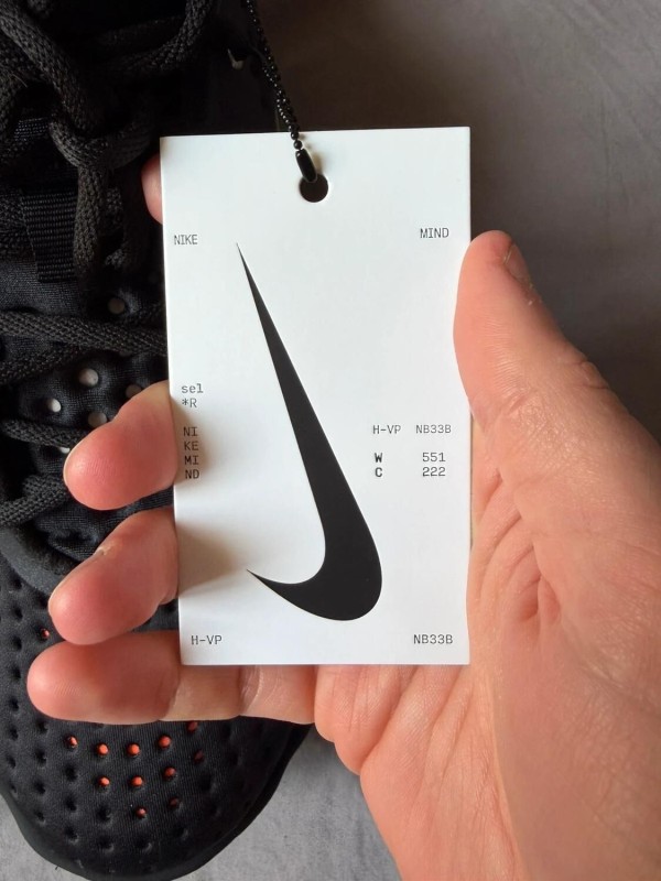 Nike Mind 002 Black Crimson 2