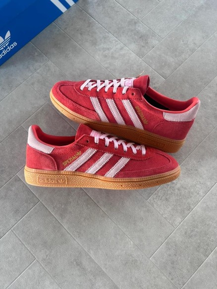 adidas spezial red clear pink