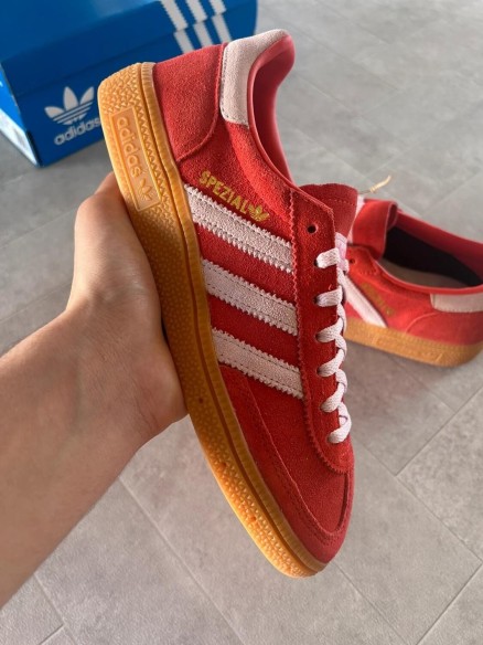 adidas spezial red clear pink