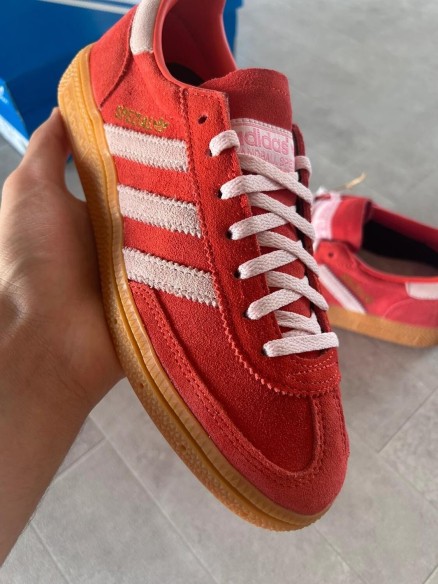 adidas spezial red clear pink