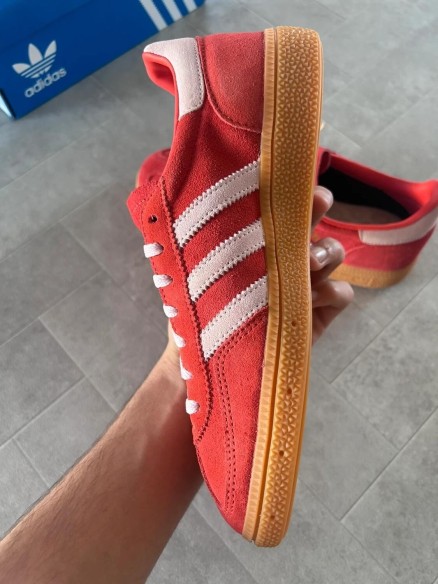 adidas spezial red clear pink