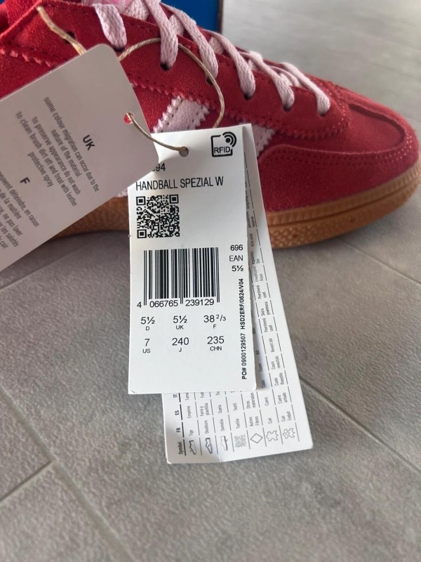adidas spezial red clear pink 2