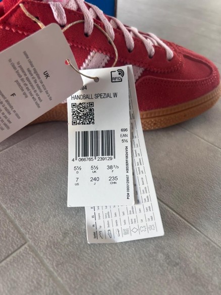 adidas spezial red clear pink