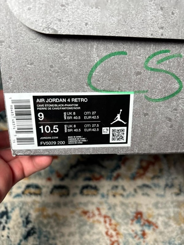 Air Jordan 4 Retro Cave Stone 2