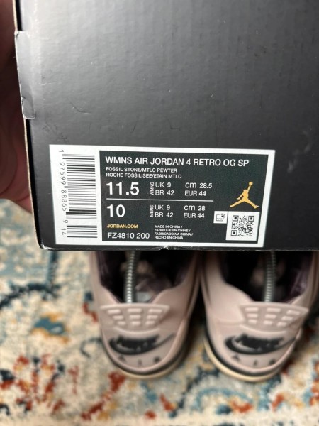 Air Jordan 4 a ma manière