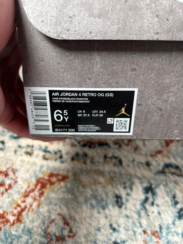 Air Jordan 4 Retro Cave Stone 2