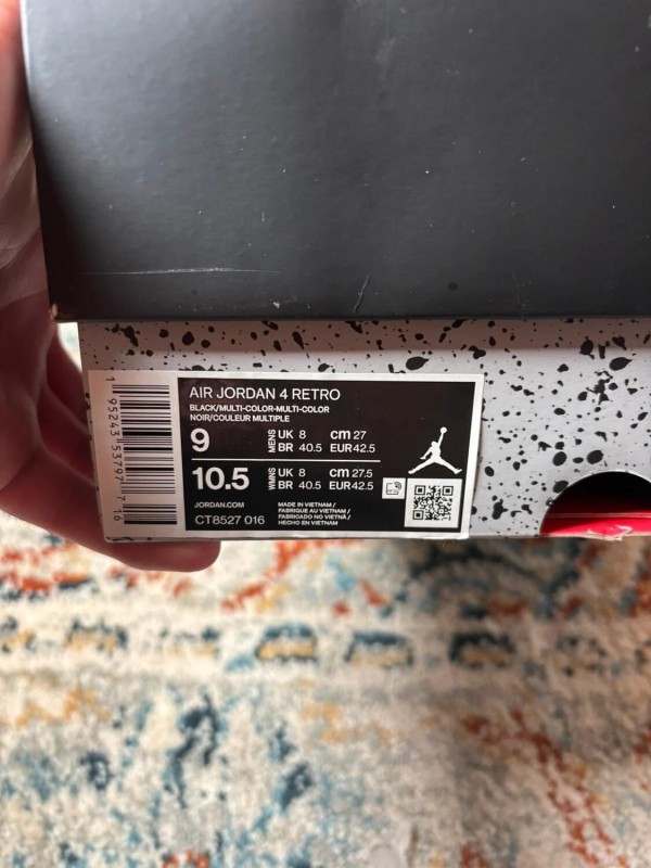 Air Jordan 4 Retro Red Thunder 2