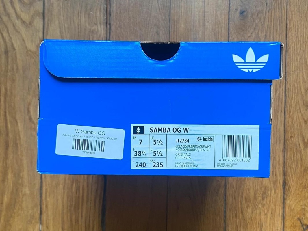 Adidas samba og w leopard orange 38,5 2