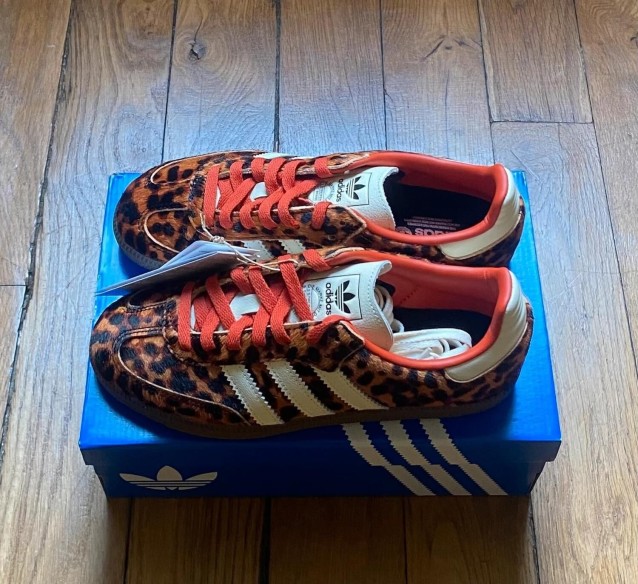 Adidas samba og w leopard orange 38,5
