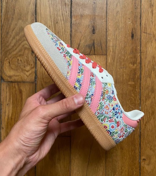 Adidas samba og liberty london floral embroidery (gs)