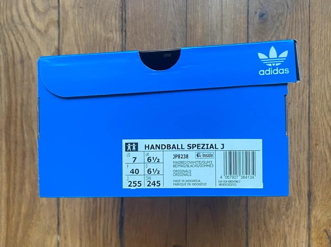 Adidas handball spezial J magic beige off white gum 2