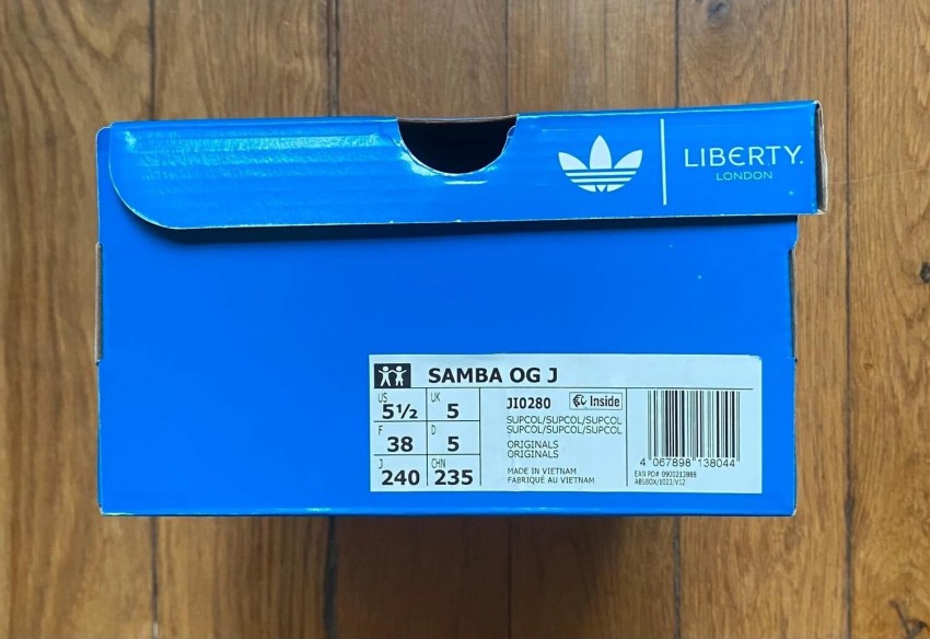 Adidas samba og liberty london floral embroidery (gs)