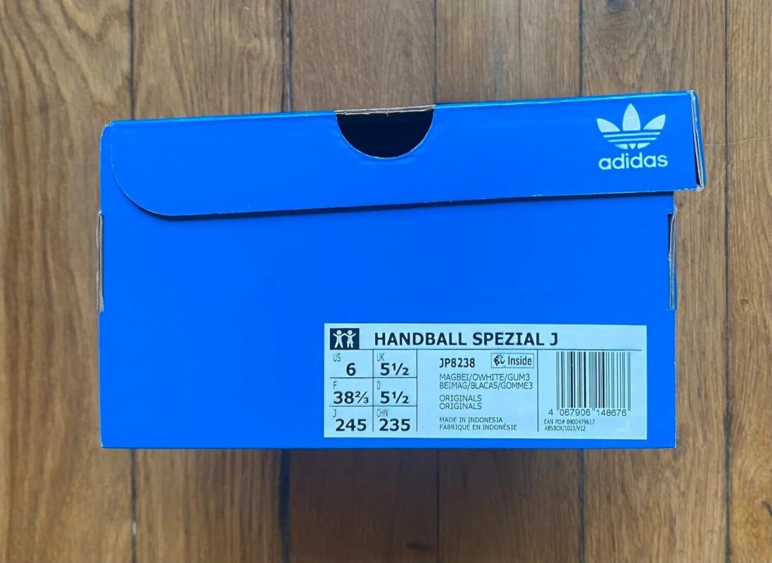 Adidas handball spezial J magic beige off white gum 2