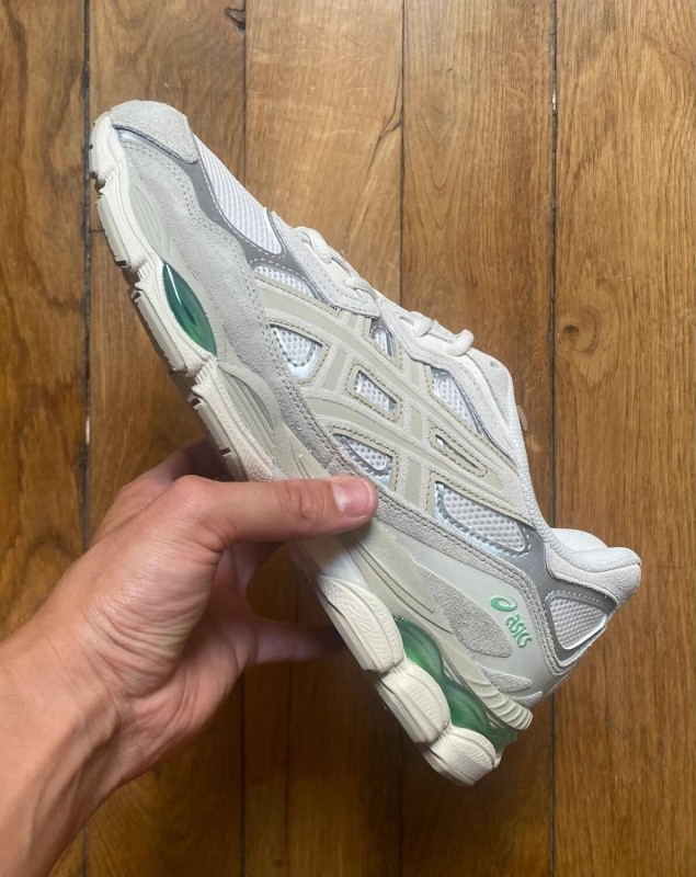 Asics gel-nyc cream fossil green