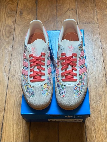 Adidas samba og liberty london floral embroidery (gs)